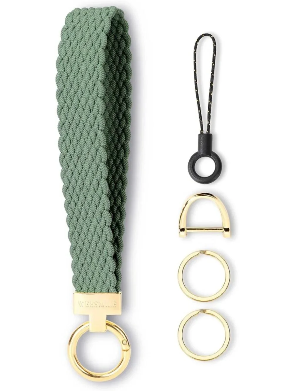 Stretchy Keychain Wristlet for Car Keys, Versatile Key Ring Holder Accessory